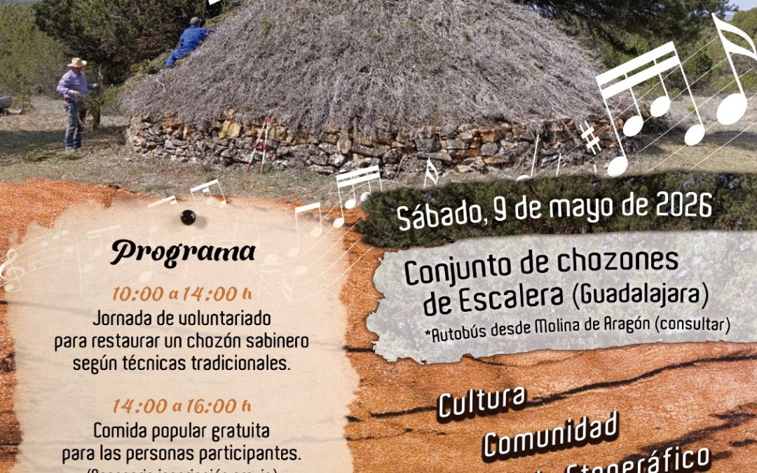 Restauración de un chozón y jornada musical participativa